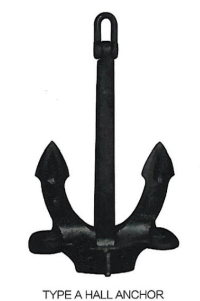 TYPE A B C HALL ANCHOR