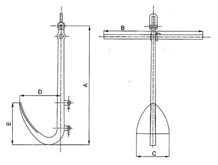 HY-11 SINGLE FLUKE ANCHOR