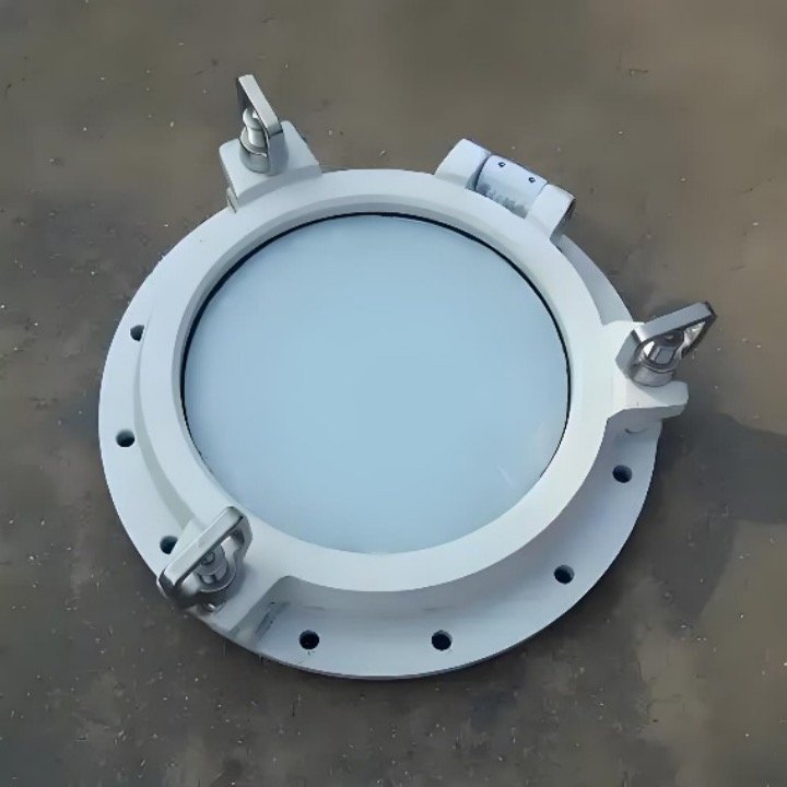 Side scuttles for ships